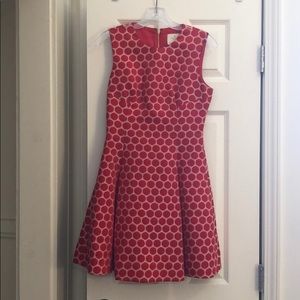 kate spade Cory dress - dot jacquard fit & flare